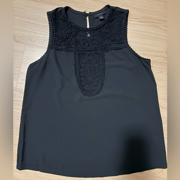 Halogen lace crepe top Nordstrom - Picture 2 of 3